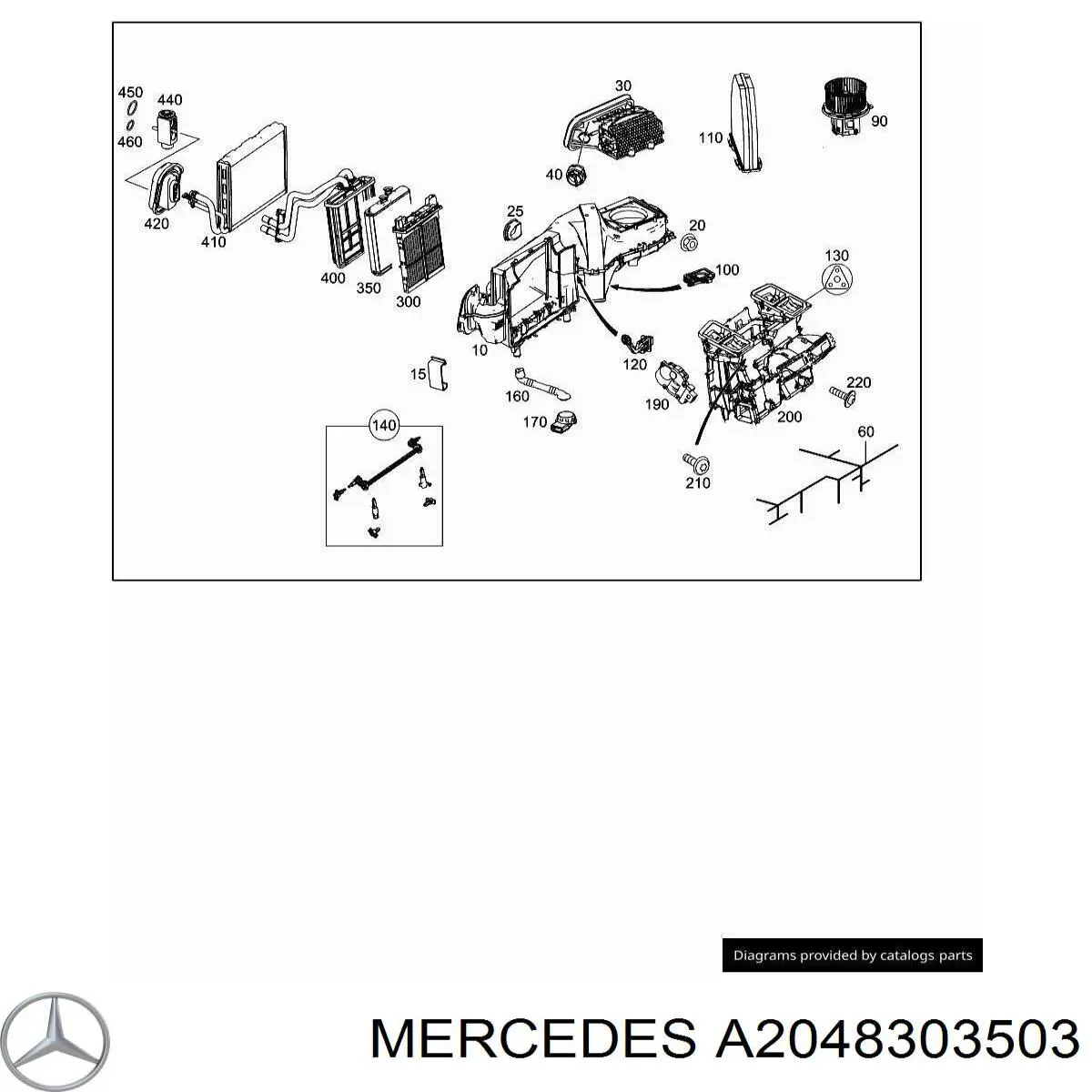Comprar A2048303503 Mercedes 