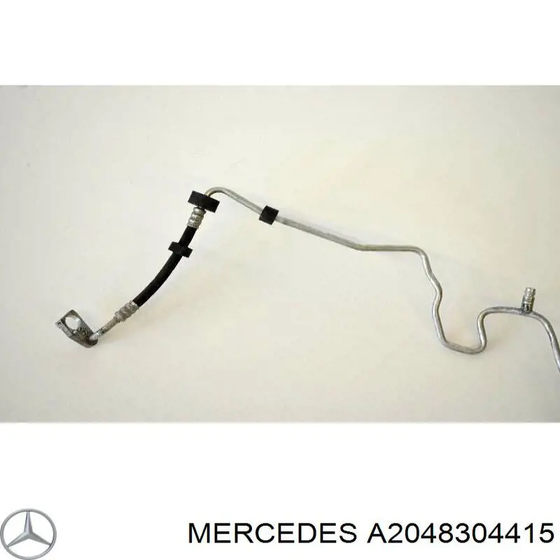 A2048304415 Mercedes Manguera de aire acondicionado de condensador a evaporador