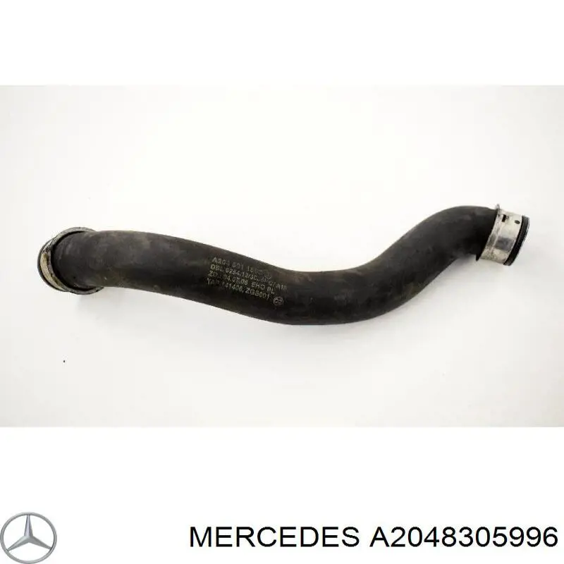 A2048305996 Mercedes tubería de radiador, alimentación
