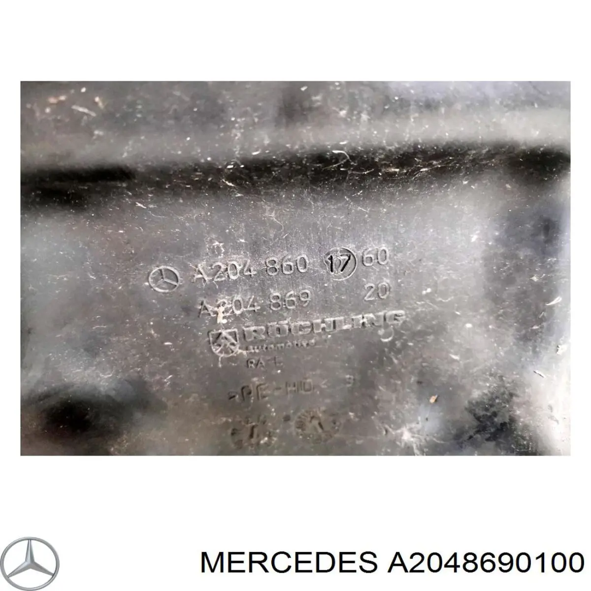 2048690520 Mercedes depósito de agua del limpiaparabrisas