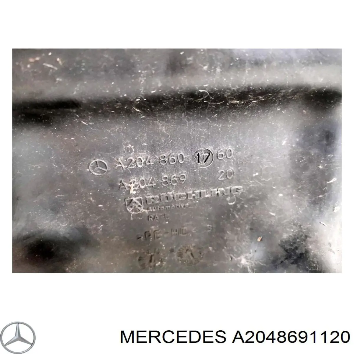 A2048691120 Mercedes depósito del agua de lavado, lavado de parabrisas