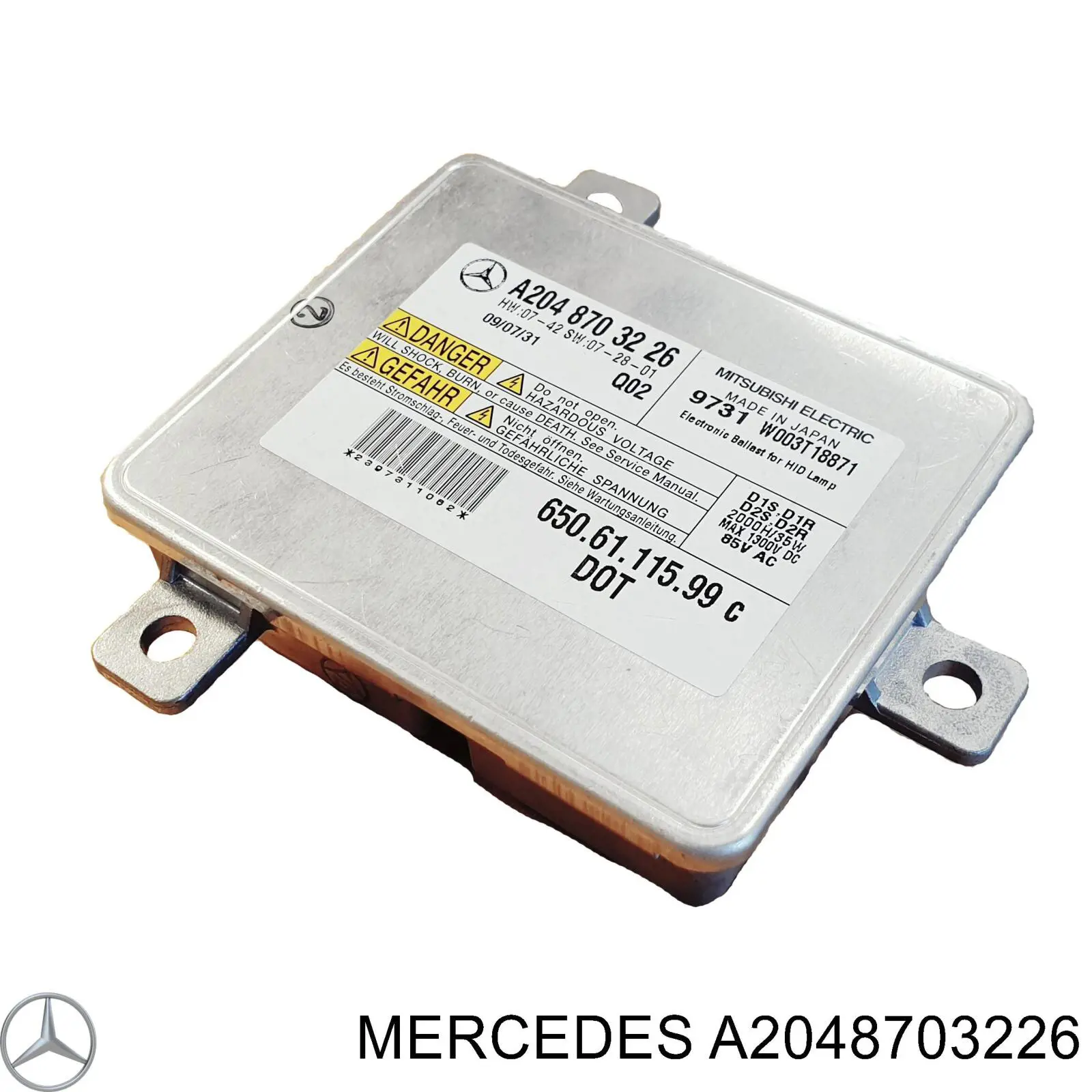 Comprar A2048703226 Mercedes Módulo de iluminación