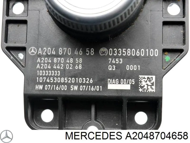 Joystick multifunción Mercedes A2048704658 precio, desde 66,22 EUR