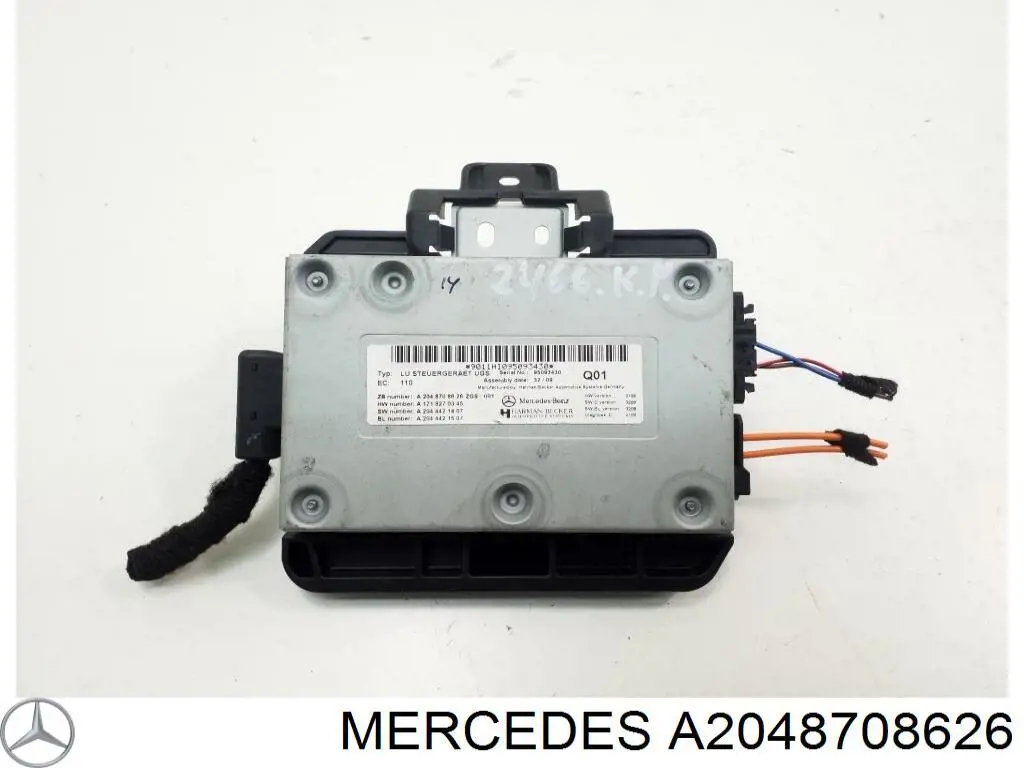 A2048708626 Mercedes unidad de control multimedia