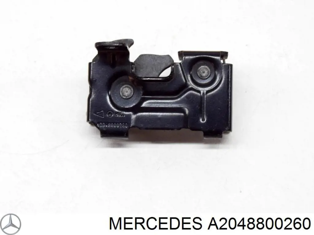 A2048800260 Mercedes cerradura del capó de motor