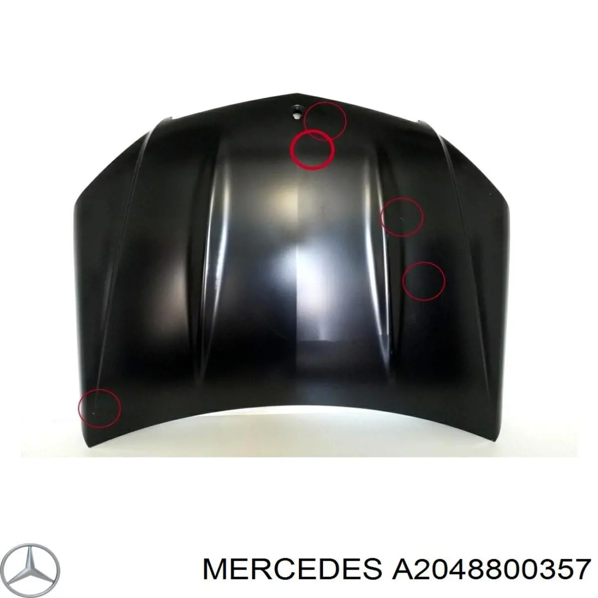 Capó del motor Mercedes A2048800357 precio, desde 2998,63 EUR