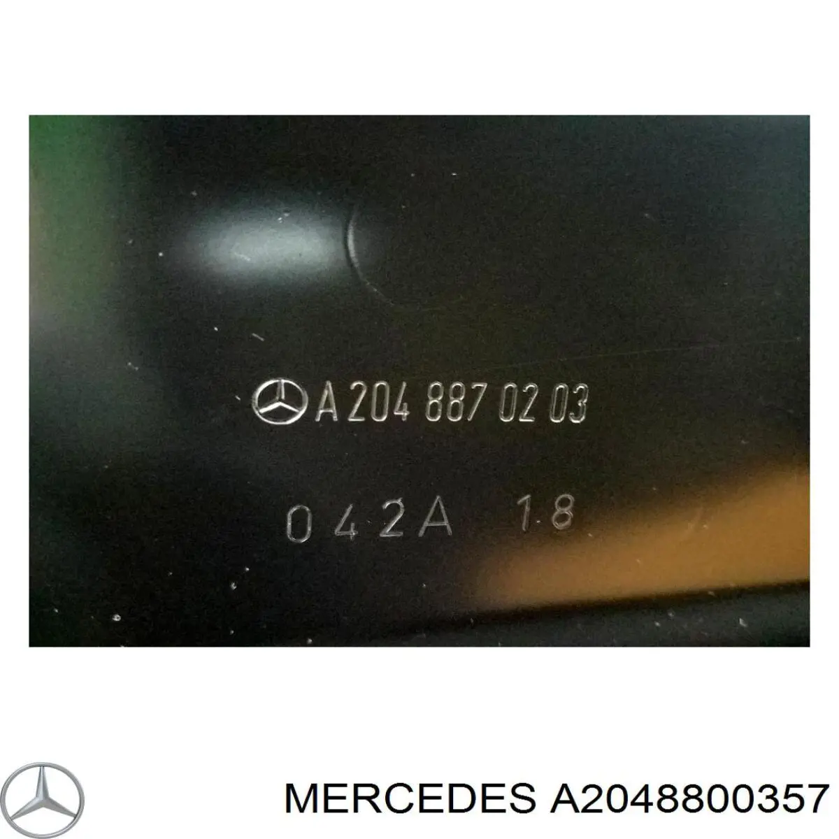 A2048800357 Mercedes Capó delantero