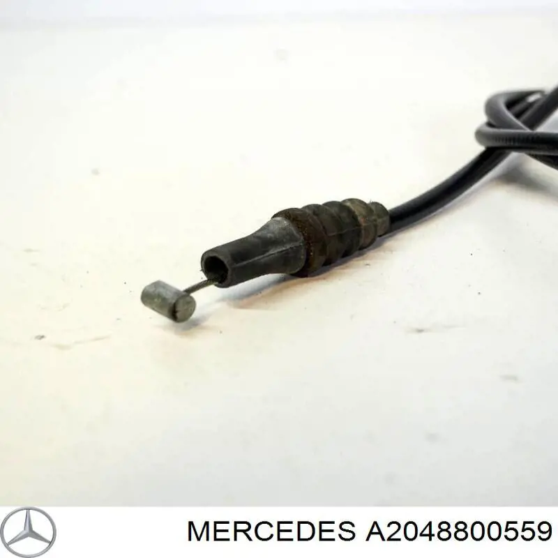 A2048800559 Mercedes tirador del cable del capó trasero