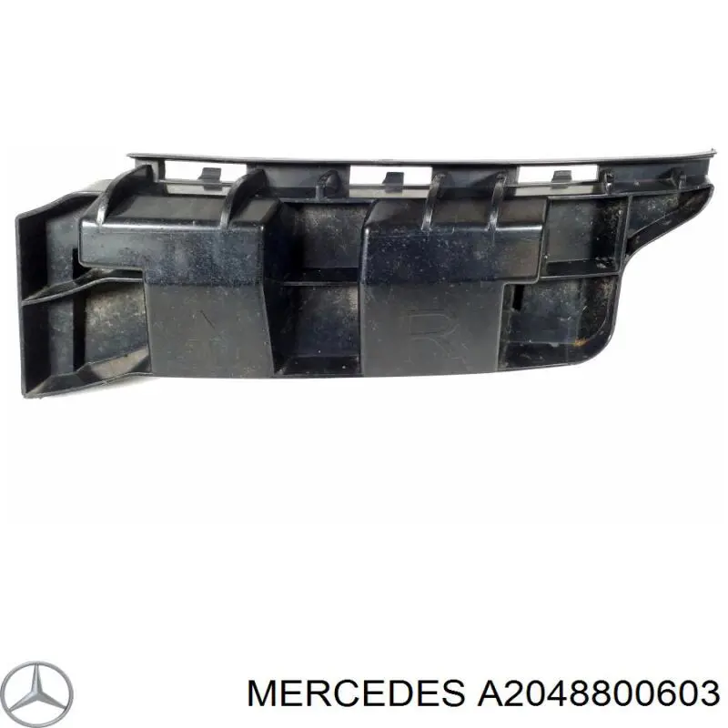 Soporte exterior derecho del parachoques trasero Mercedes A2048800603 precio, desde 22,69 EUR
