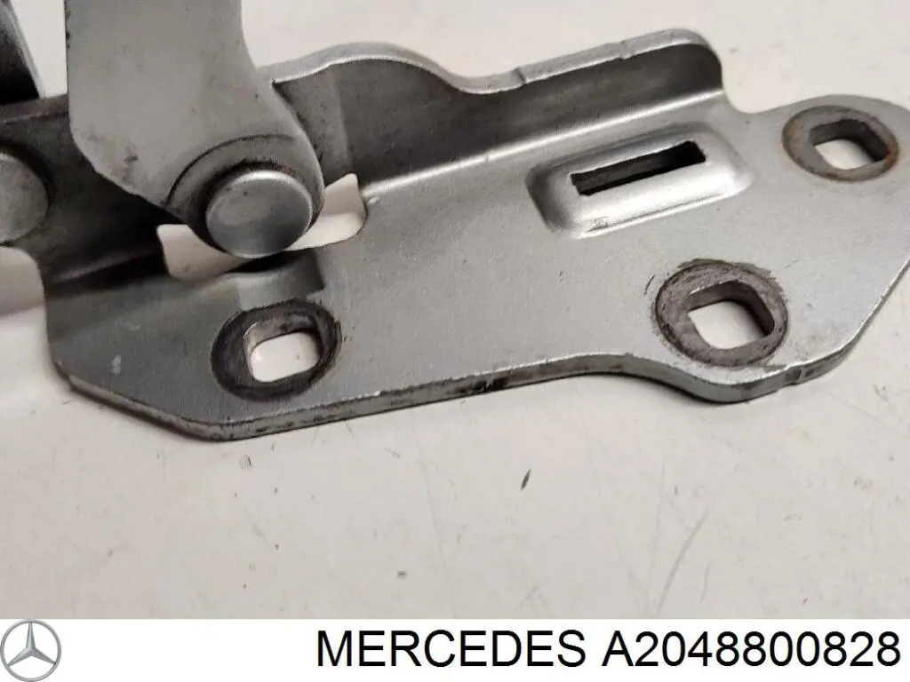 Bisagra, capó del motor derecha Mercedes A2048800828