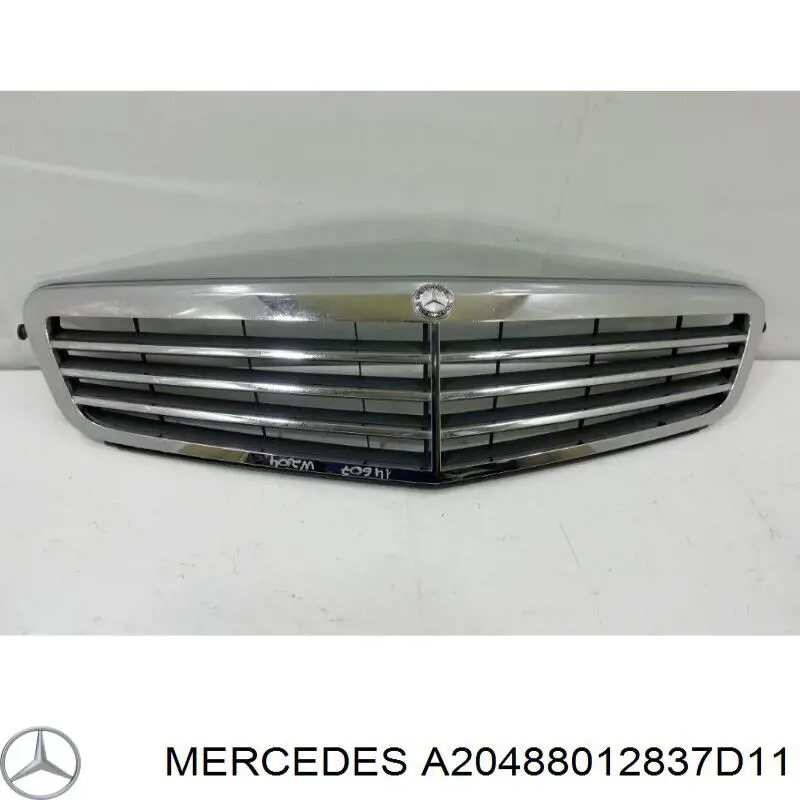 A20488012837D11 Mercedes panal de radiador