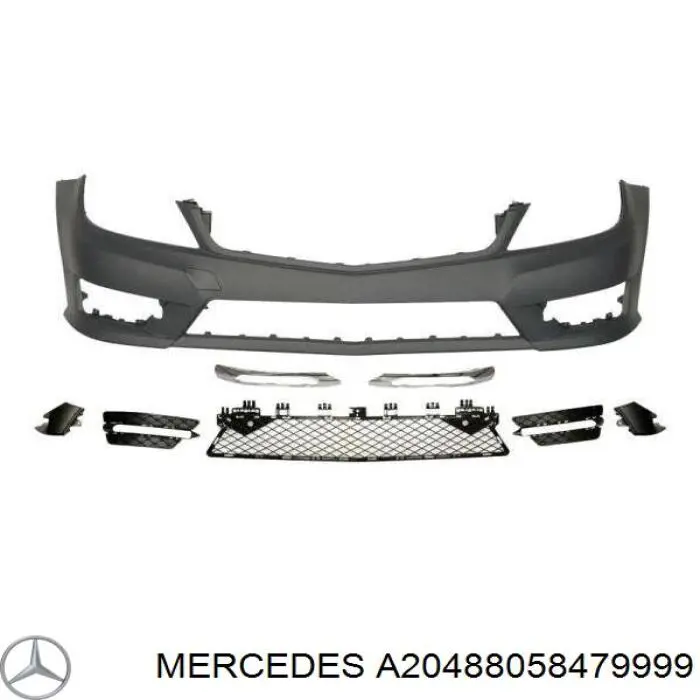 A20488058479999 Mercedes parachoques delantero