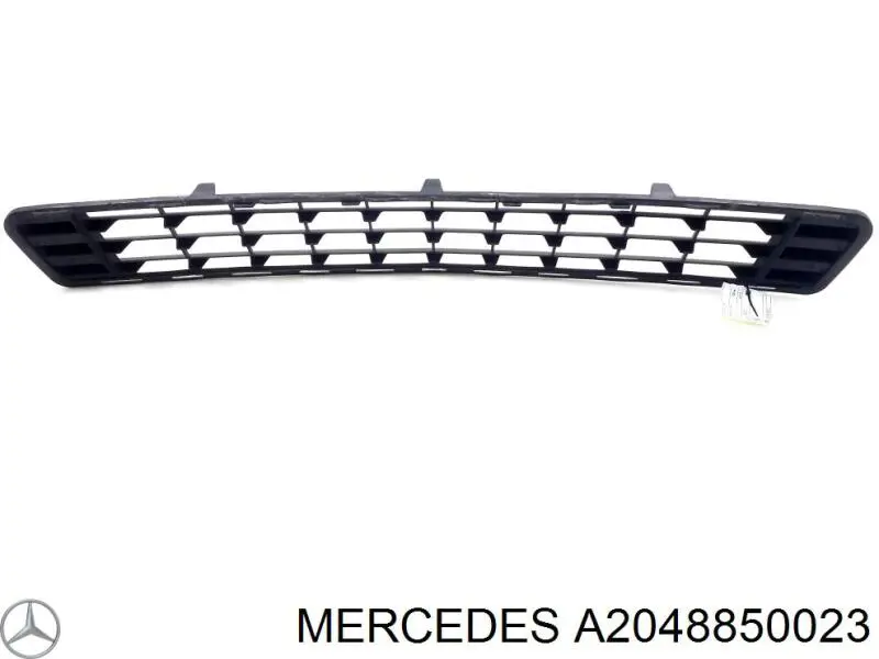 Rejilla del parachoques delantero, central Mercedes A2048850023 precio, desde 39,70 EUR
