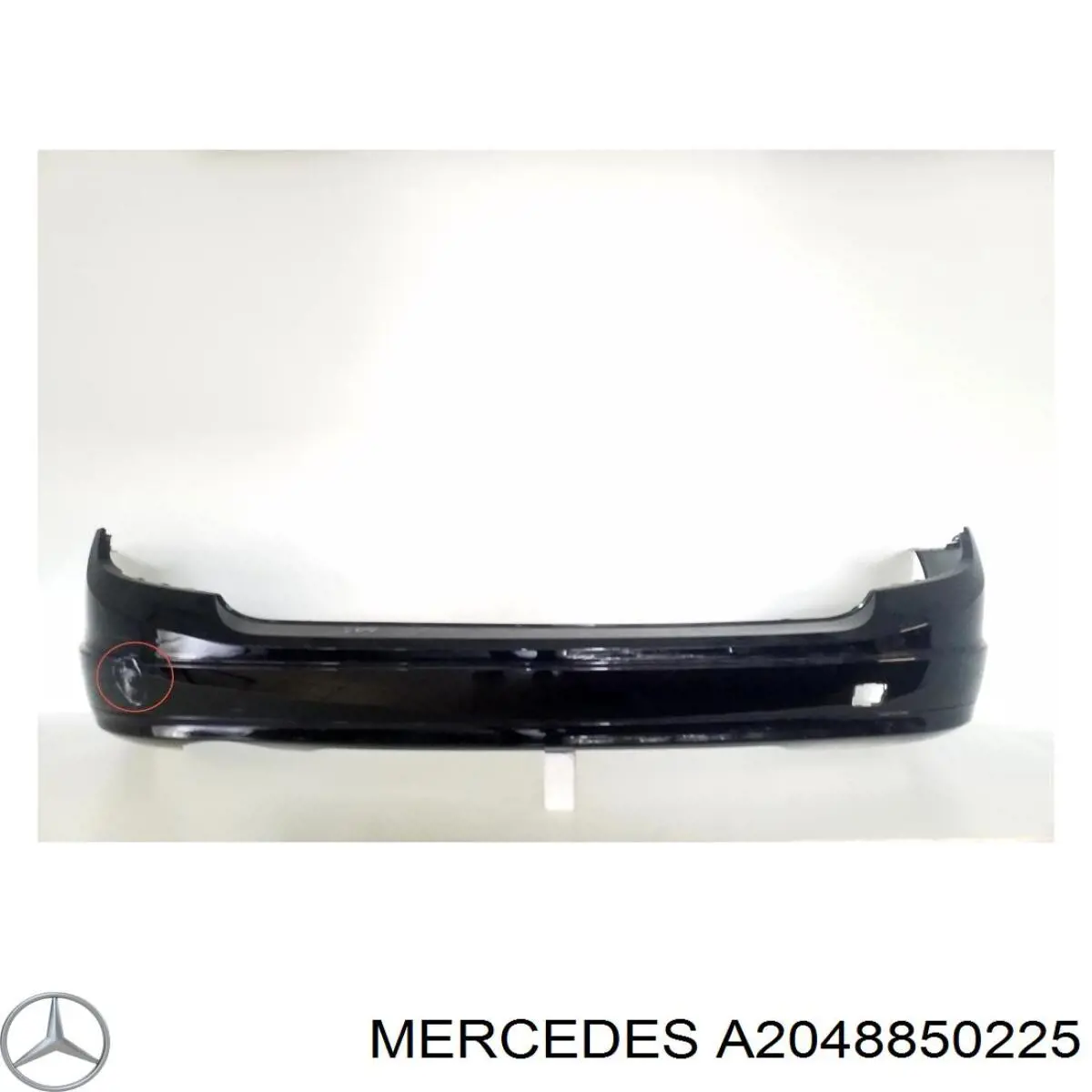 Parachoques trasero A2048850225 Mercedes