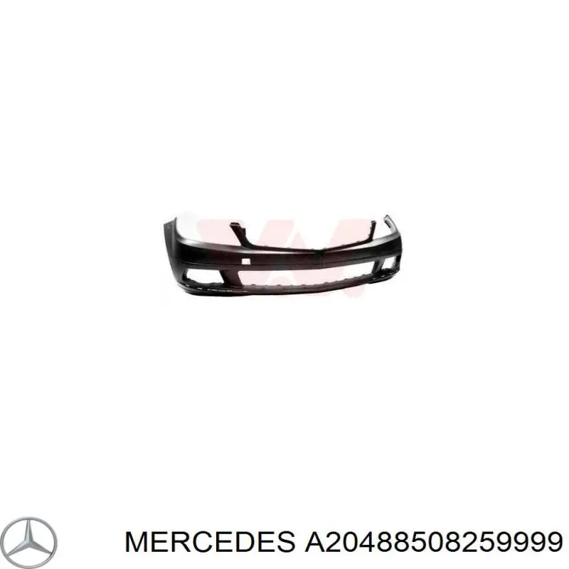 A20488508259999 Mercedes parachoques delantero