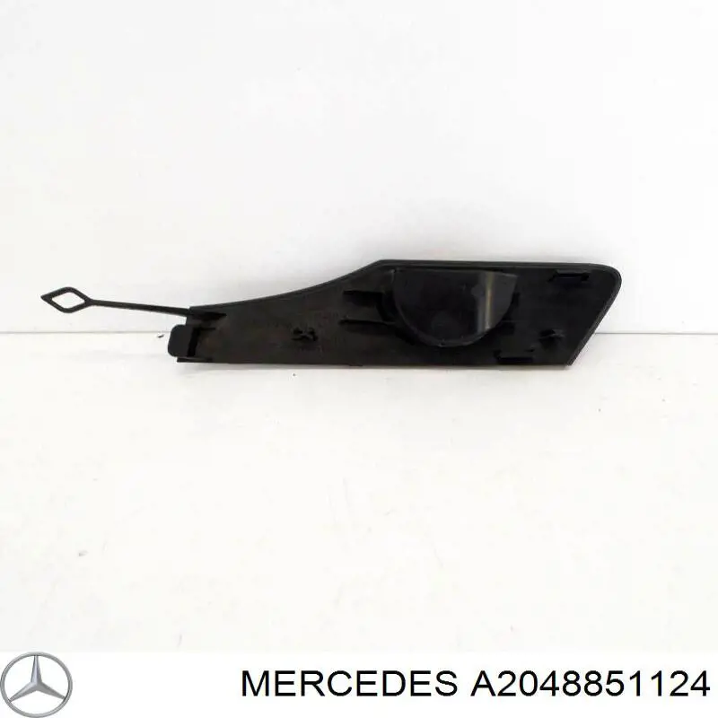 2048851124 Mercedes tapa del enganche de remolcado delantera