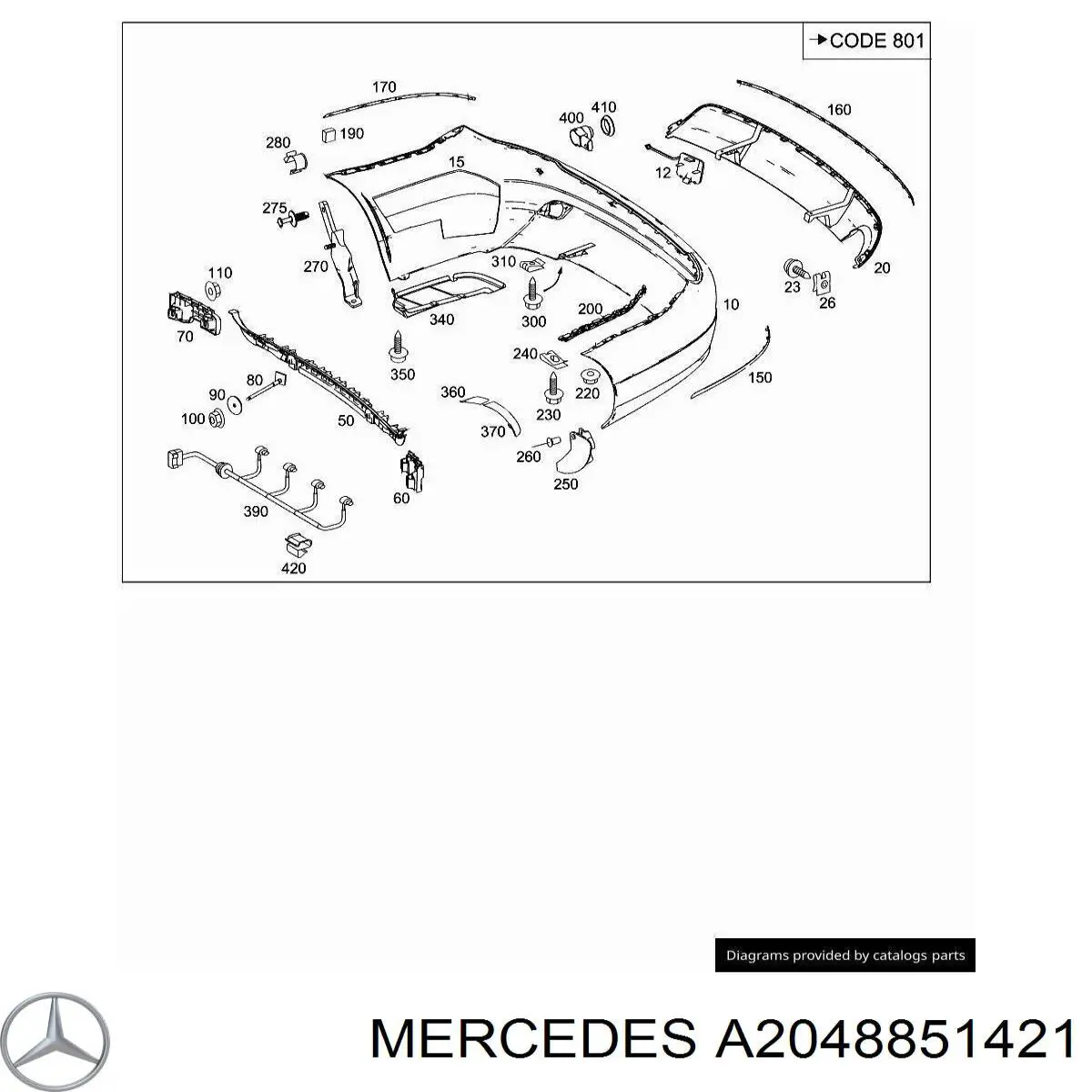 A2048851421 Mercedes