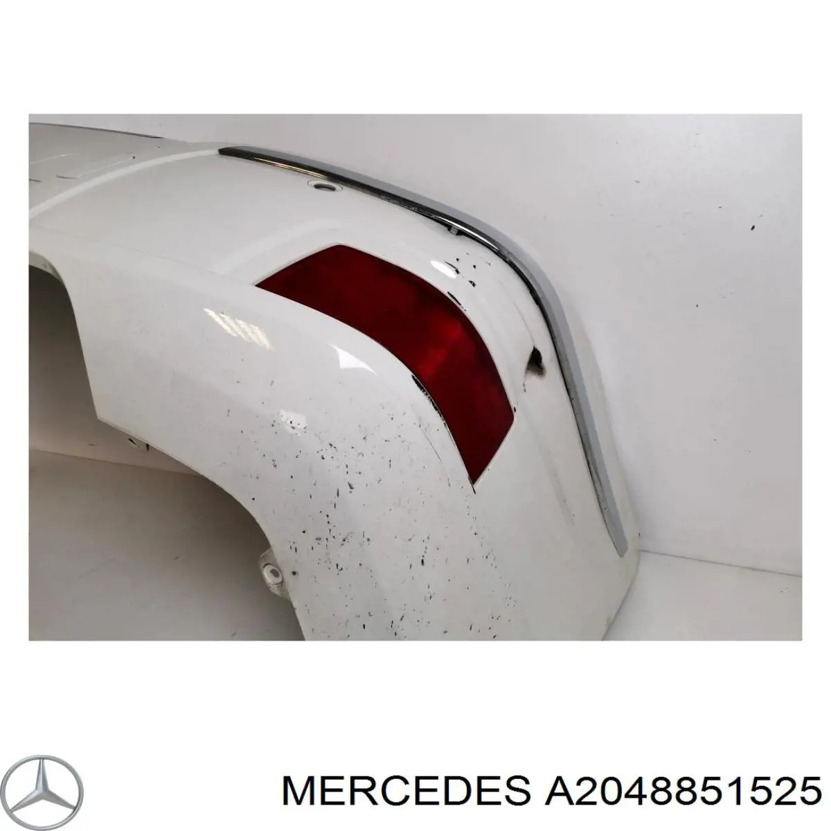 Defensa trasero para Mercedes GLK  X204