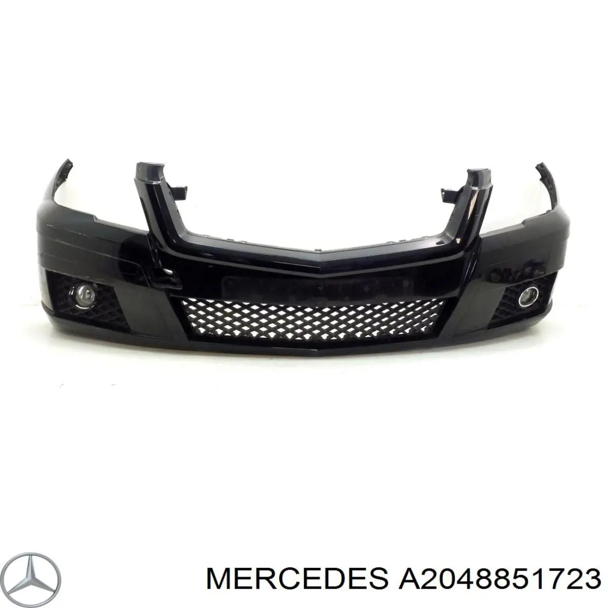 Rejilla de ventilación, parachoques delantero, central Mercedes GLK (X204)