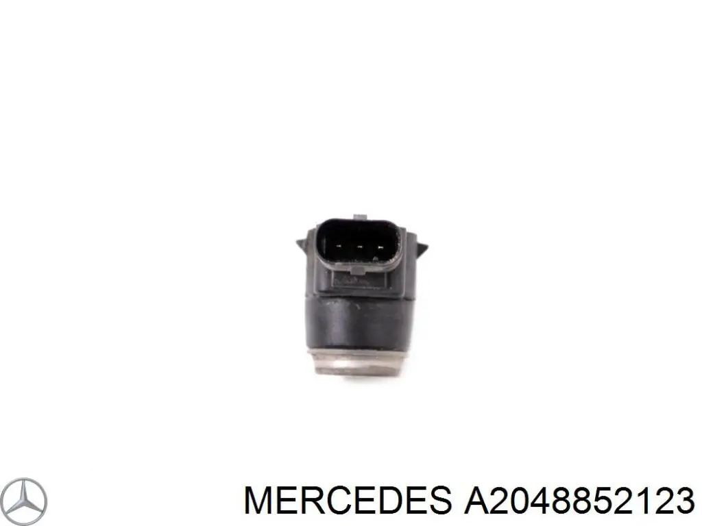 Rejilla de ventilación, parachoques delantero, central Mercedes A2048852123