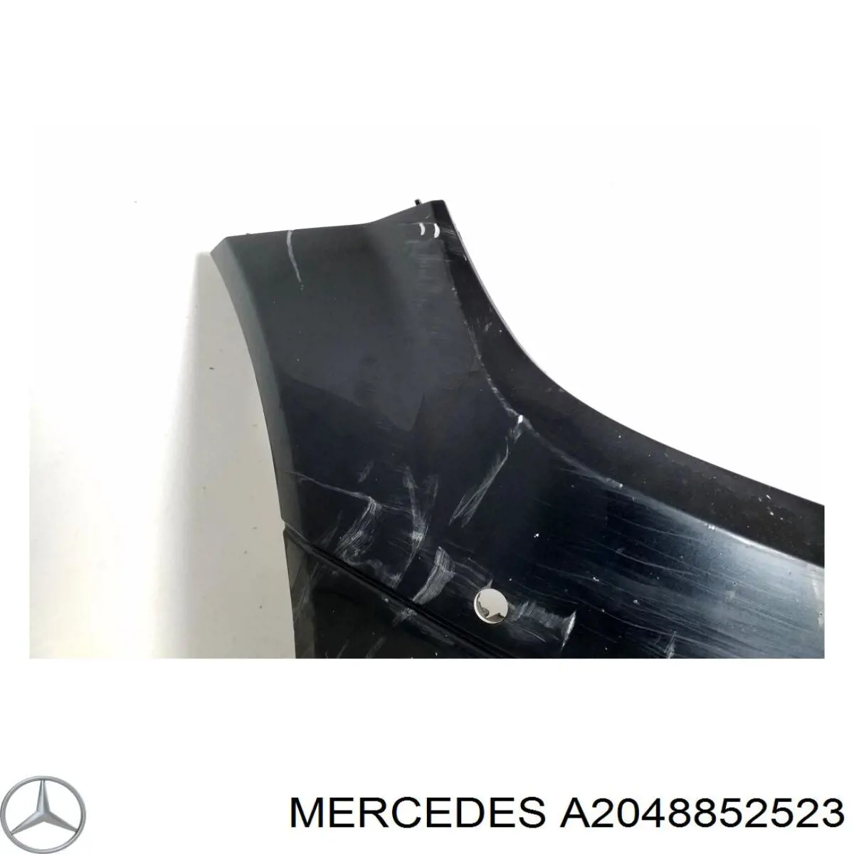 A2048852523 Mercedes rejilla de antinieblas delantera derecha
