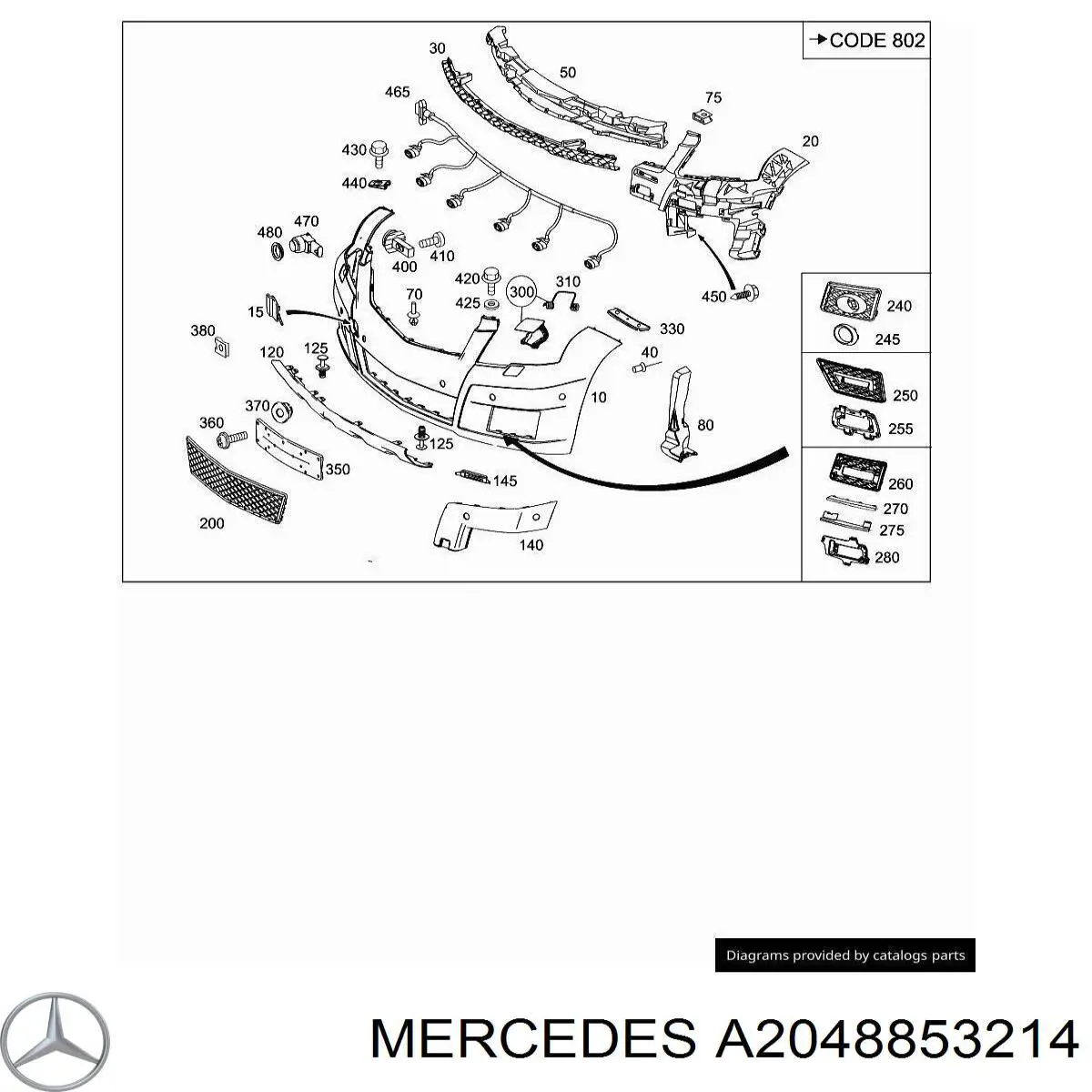 A2048853214 Mercedes