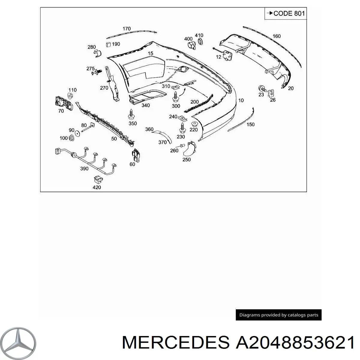 A2048853621 Mercedes