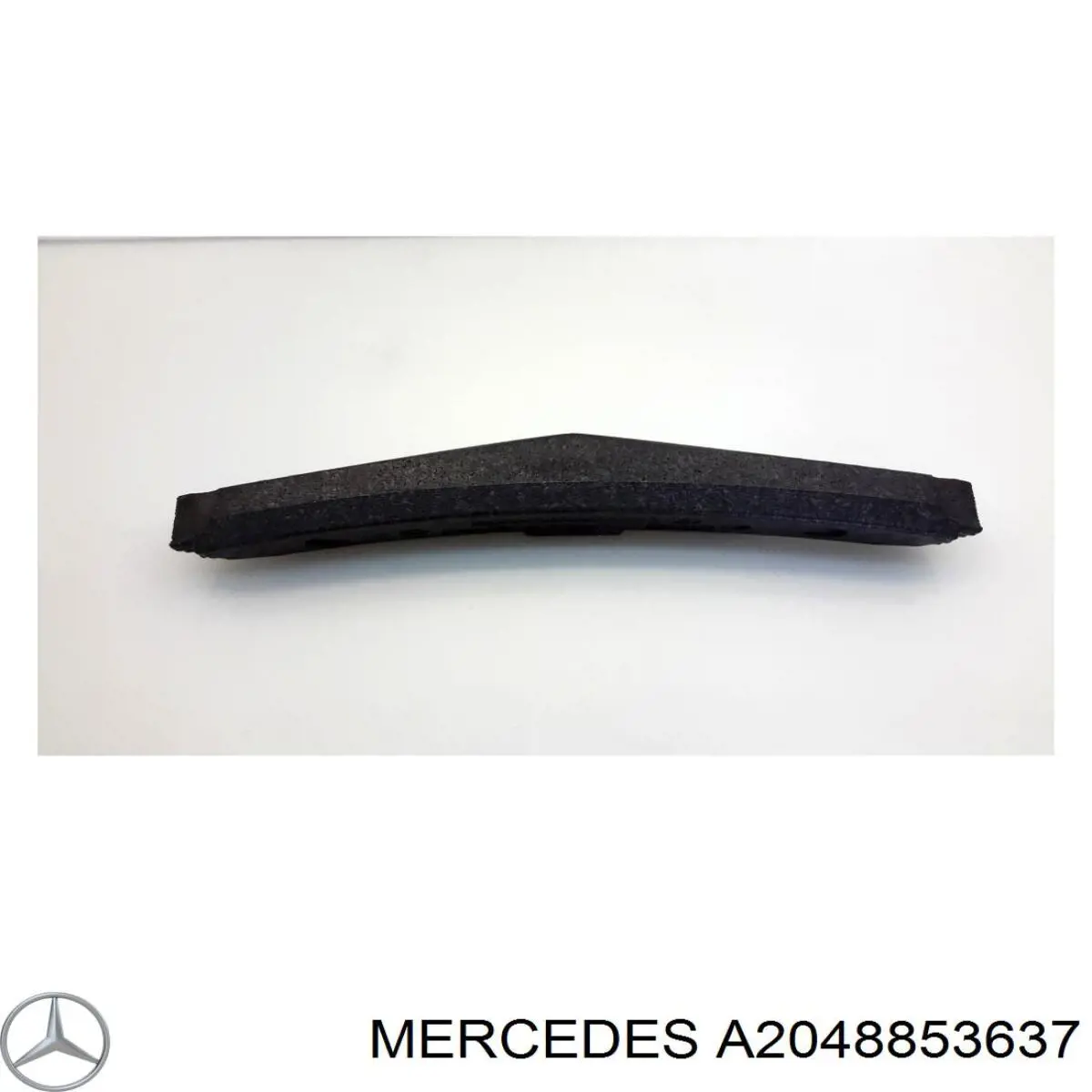 2048853637 Mercedes absorbente parachoques delantero