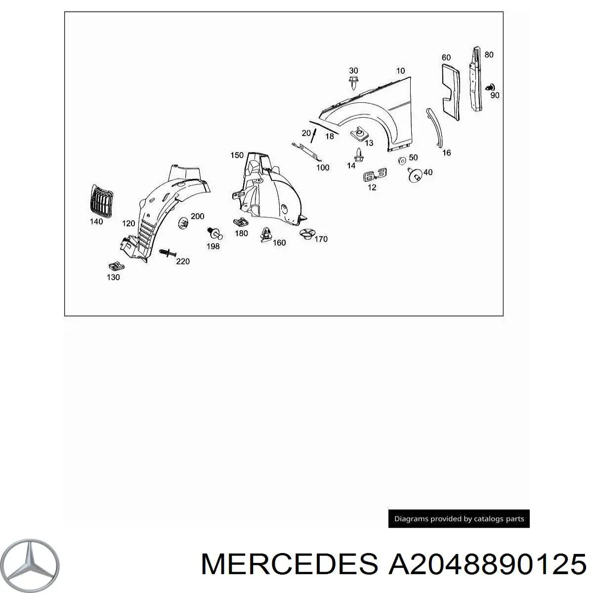 Comprar A2048890125 Mercedes 