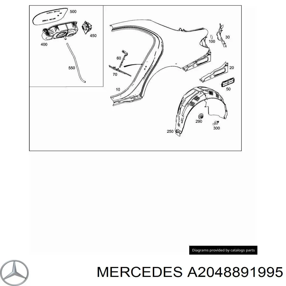 A2048891995 Mercedes 