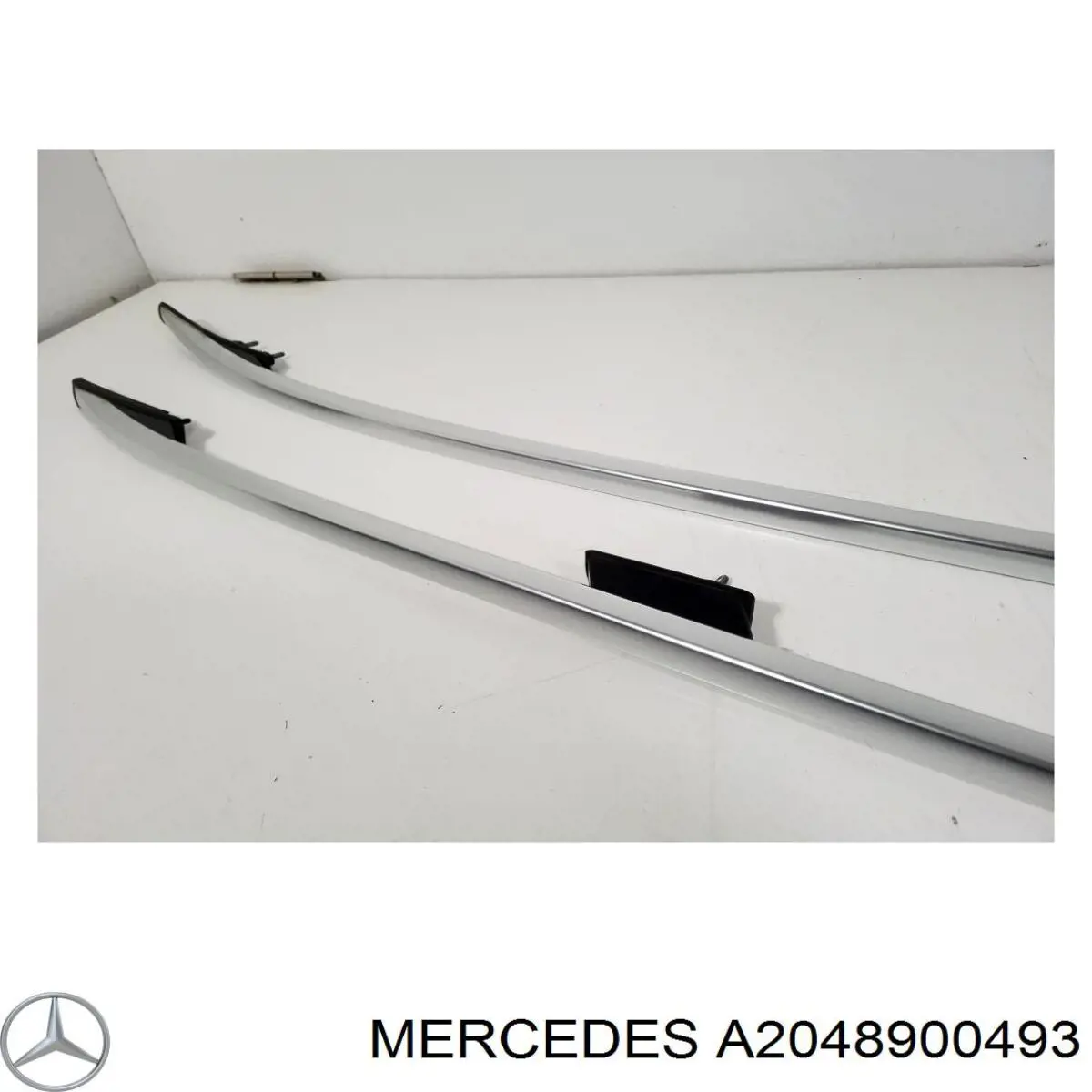 A2048900493 Mercedes Riel de techo derecho