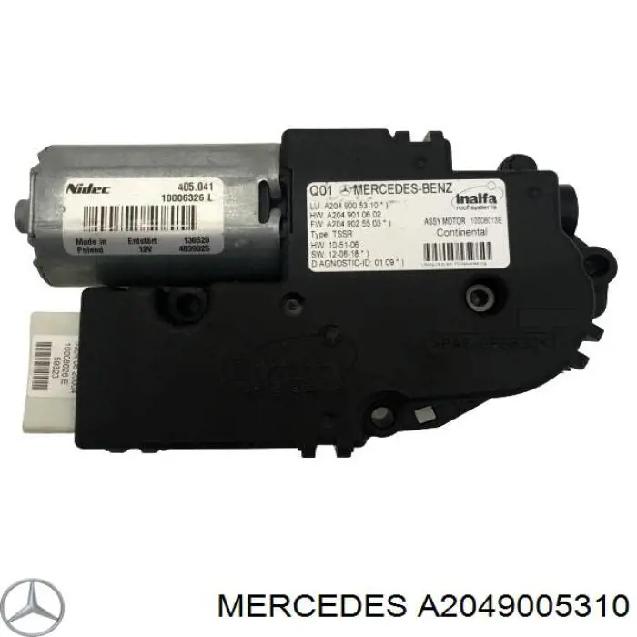  Mercedes A2049064102 precio, desde 119,06 EUR