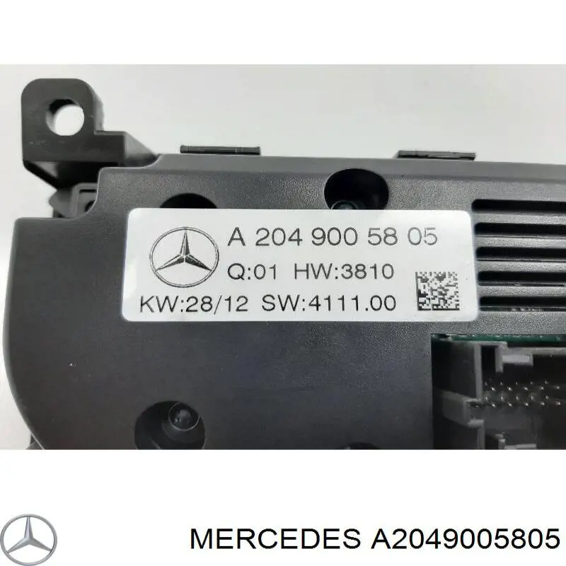 Comprar A2049005805 Mercedes Unidad de control aire acondicionado