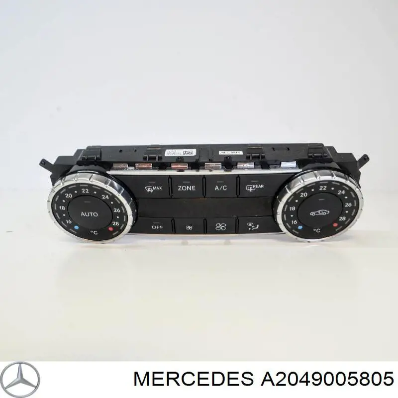 Unidad de control aire acondicionado A2049005805 Mercedes