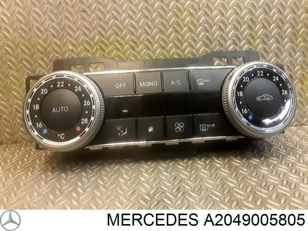 Elemento de control aire acondicionado Mercedes A2049005805