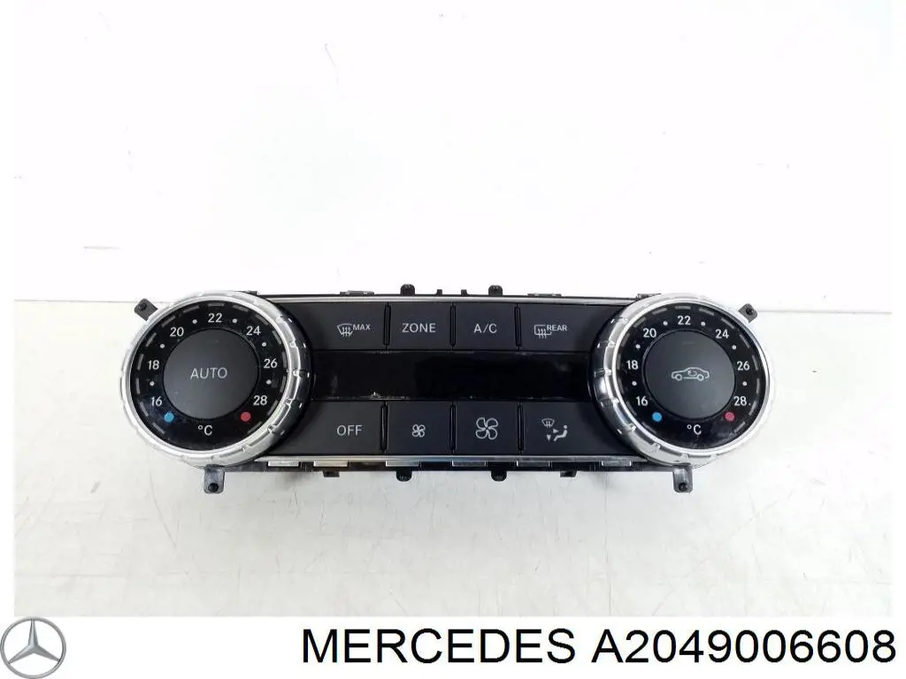 A2049006608 Mercedes unidad de control, calefacción/ventilacion