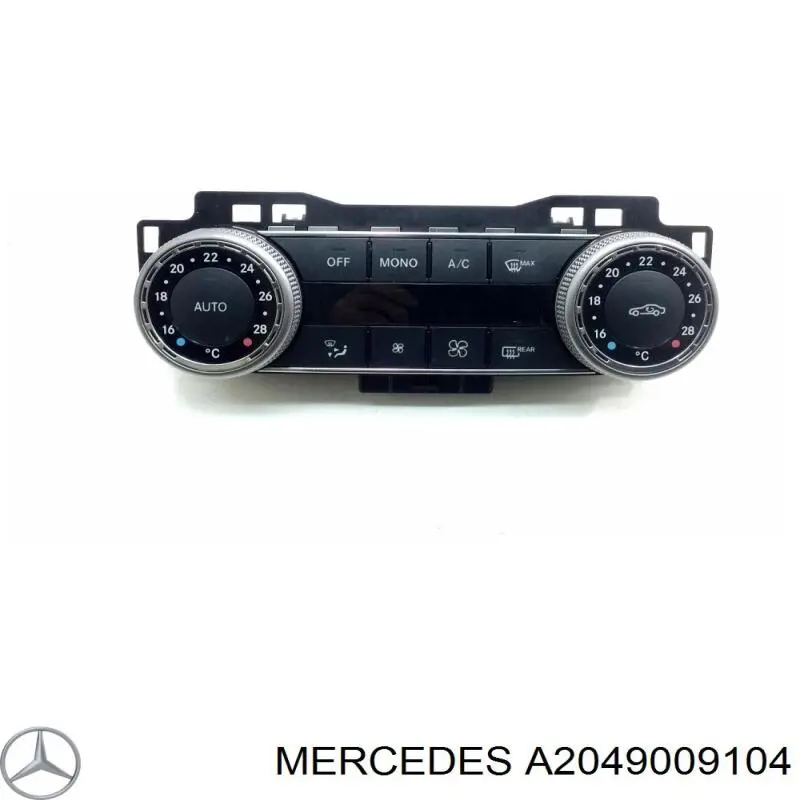 Módulo de control de climatización Mercedes A2049009104 precio, desde 132,13 EUR