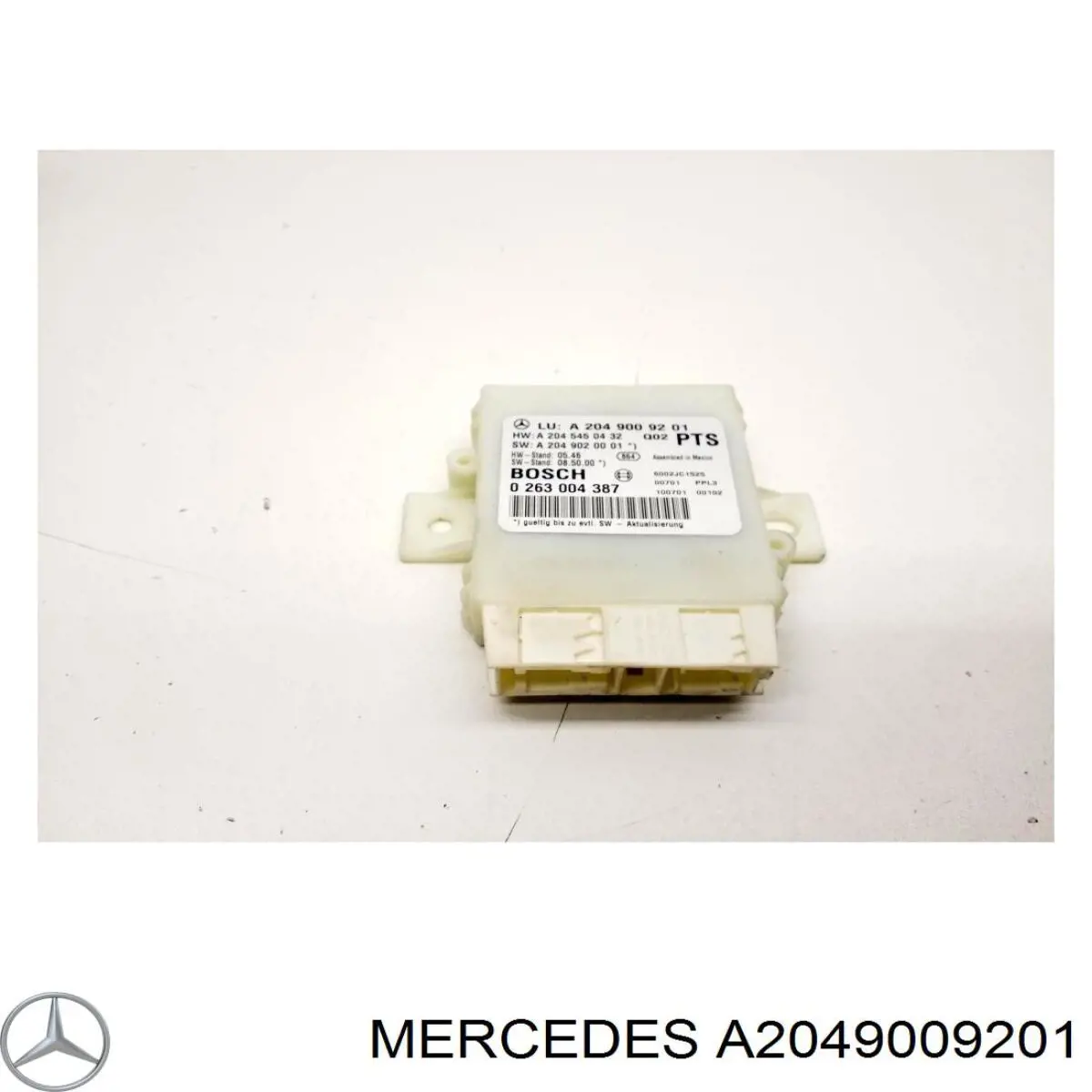 Módulo de control del asistente de aparcamiento Mercedes A2049009201 precio, desde 97,28 EUR