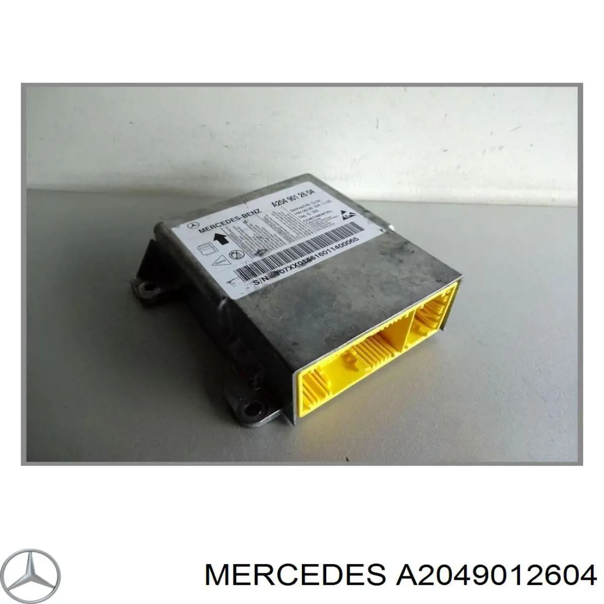 A2049012604 Mercedes Módulo de control de airbag