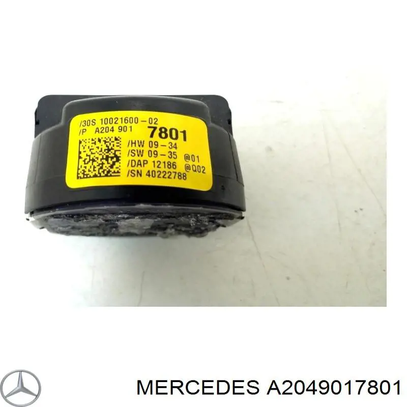 Sensor de lluvia Mercedes A2049017801 precio, desde 68,24 EUR