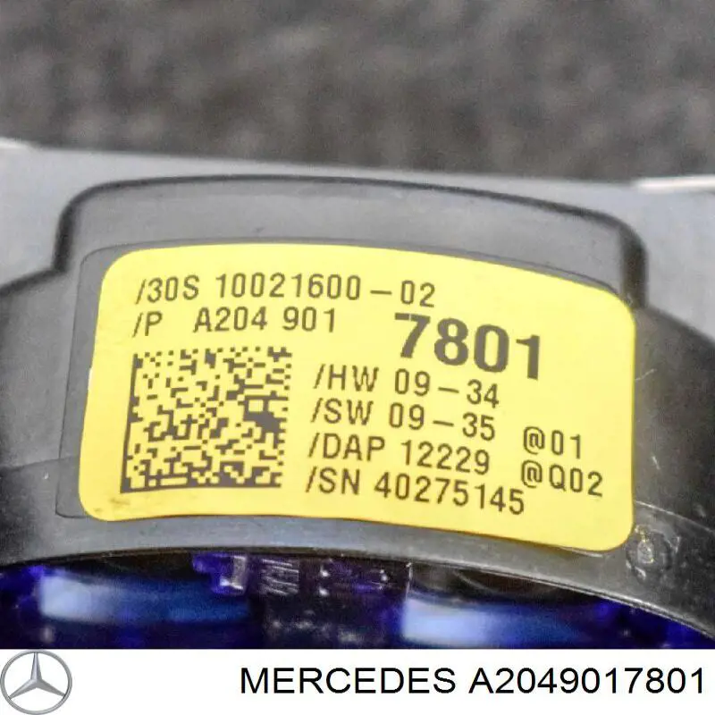 Detector de lluvia Mercedes A2049017801
