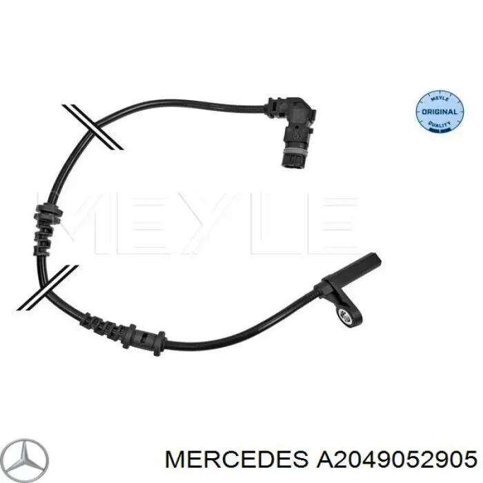 A2049052905 Mercedes sensor abs delantero