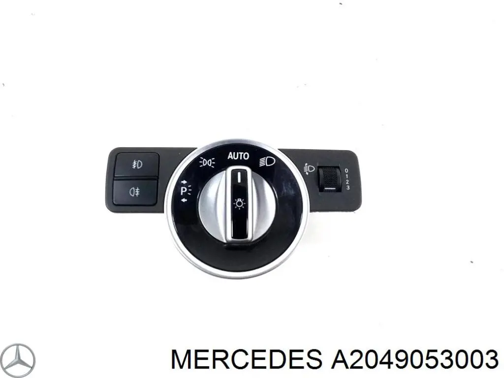 Interruptor de luces en el tablero Mercedes A2049053003 precio, desde 55,18 EUR