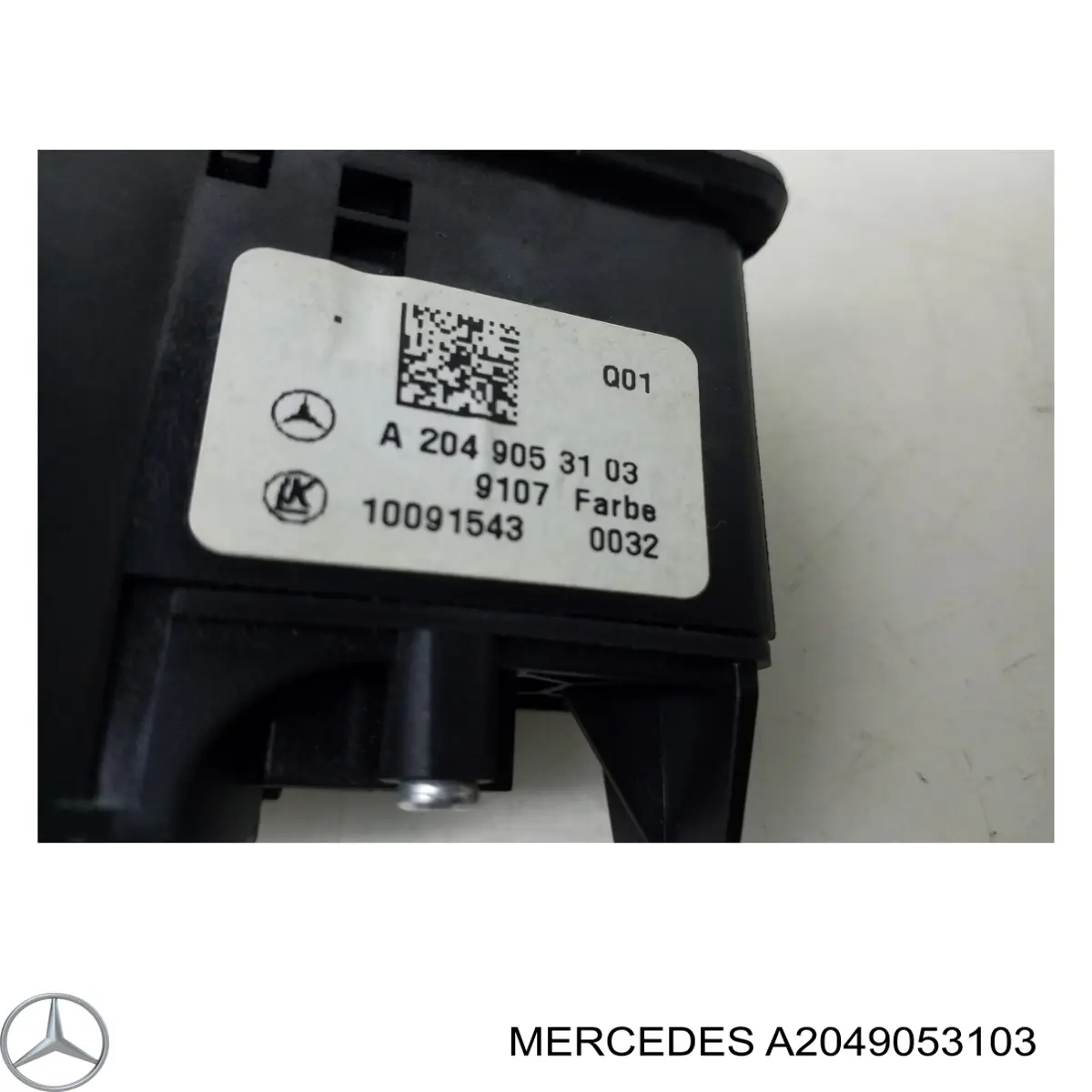 Comprar A2049053103 Mercedes Interruptor de luces en el tablero