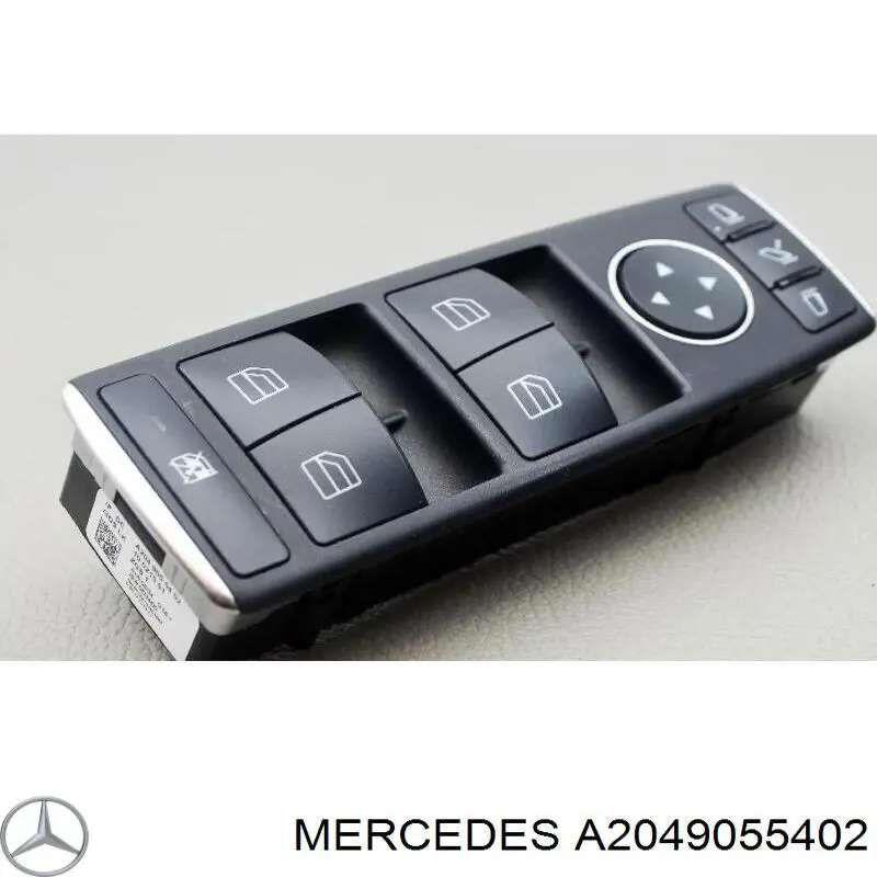 Comprar A2049055402 Mercedes Interruptor de elevalunas delantera izquierda