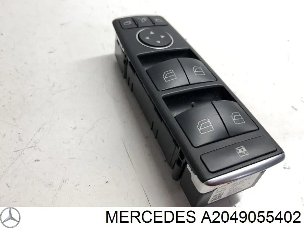 Interruptor de elevalunas delantera izquierda A2049055402 Mercedes
