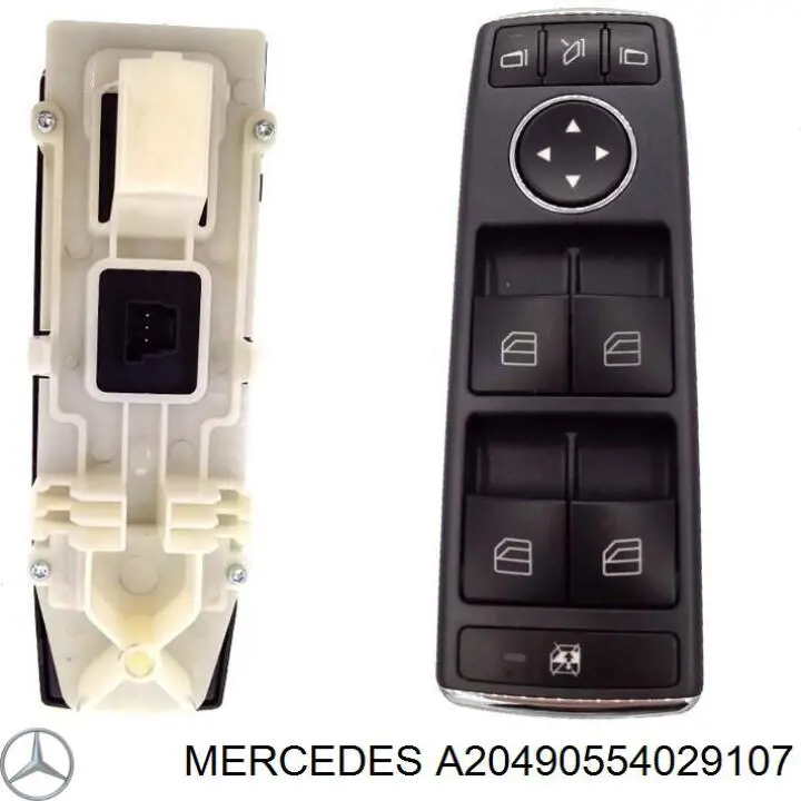 Interruptor de elevalunas delantera izquierda 21282083109107 Mercedes