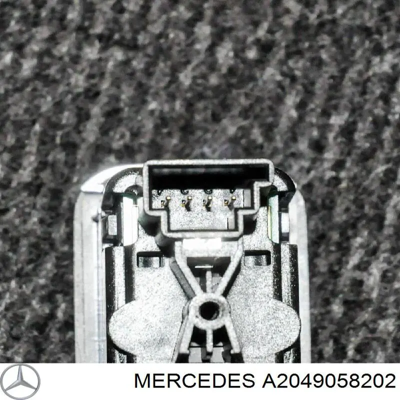 Botón de elevalunas delantero derecho A2049058202 Mercedes