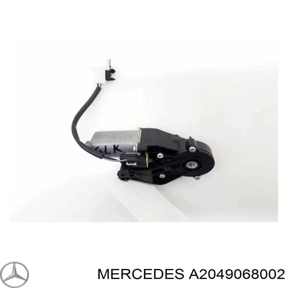 A2049068002 Mercedes Motor del limpiaparabrisas trasero