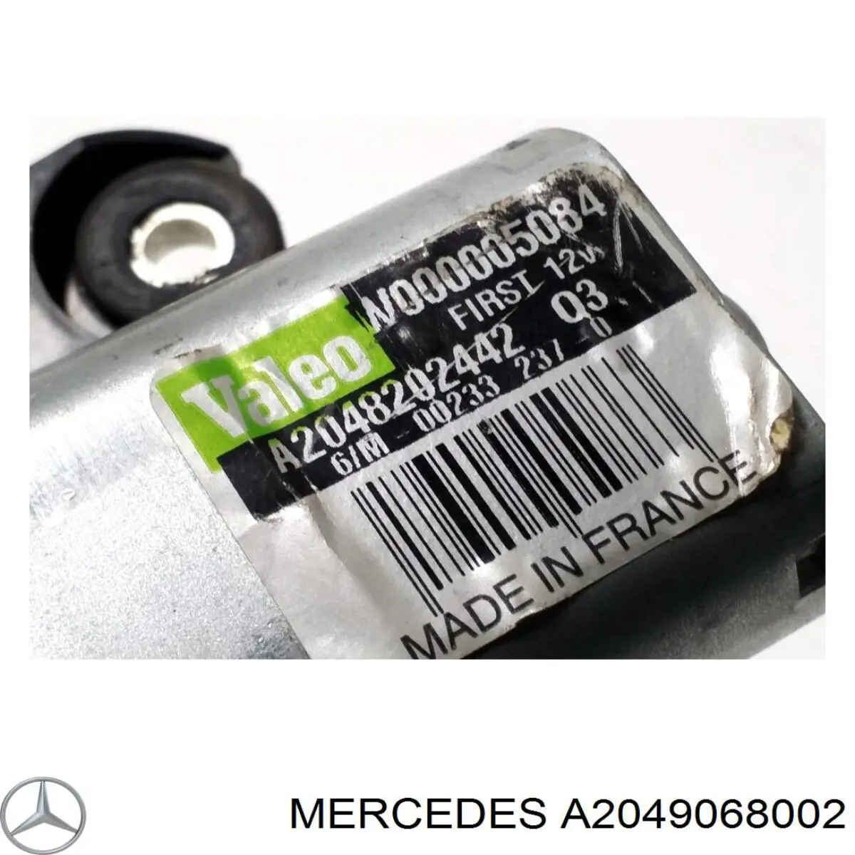 Motor limpiaparabrisas luna trasera Mercedes A2049068002